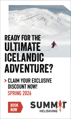 Summit Heliskiing in Iceland 2026